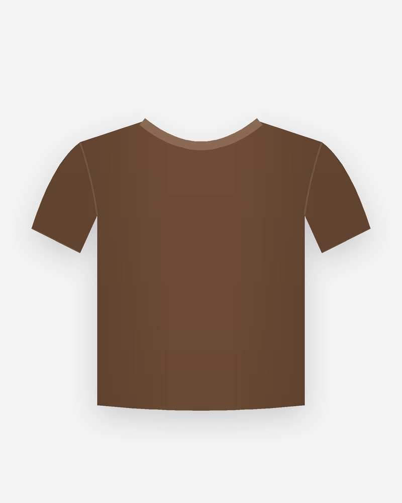 Oversized Tee in Chocolate