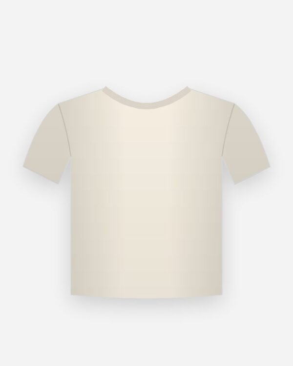 Baby Organic Tee in Cream