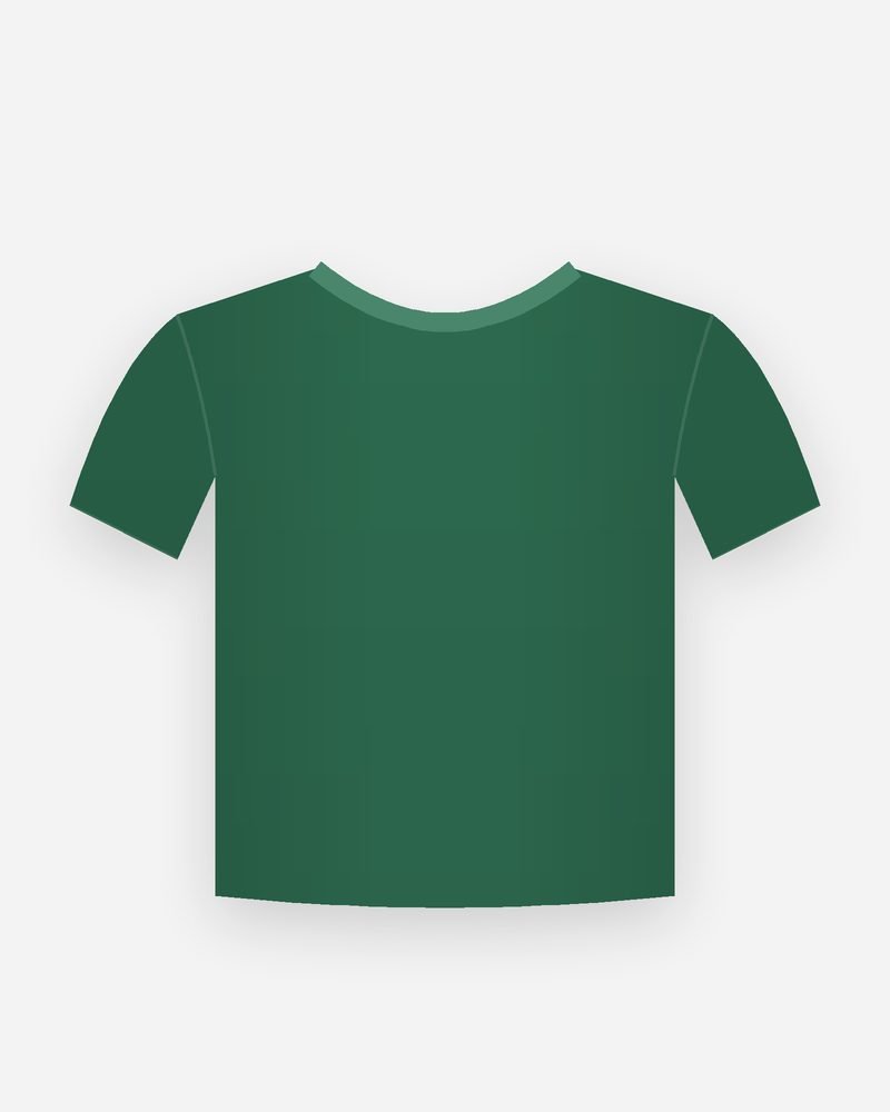 Relaxed Tee in Forest Green