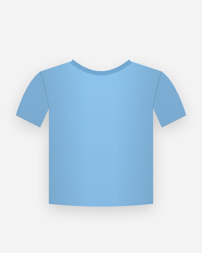 Kids Tee in Sky Blue
